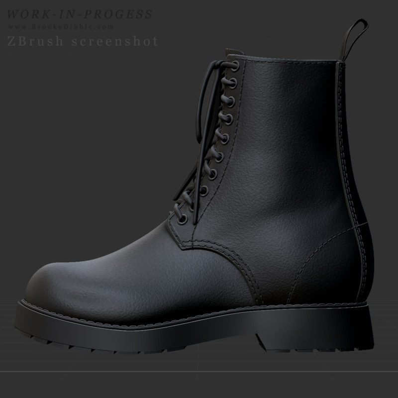 2018 | Digital boot model - work in progress