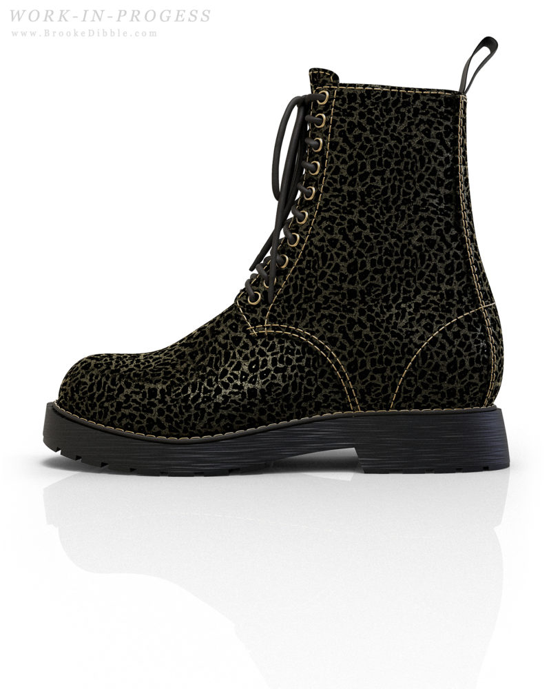 2018 | Digital boot model - work in progress