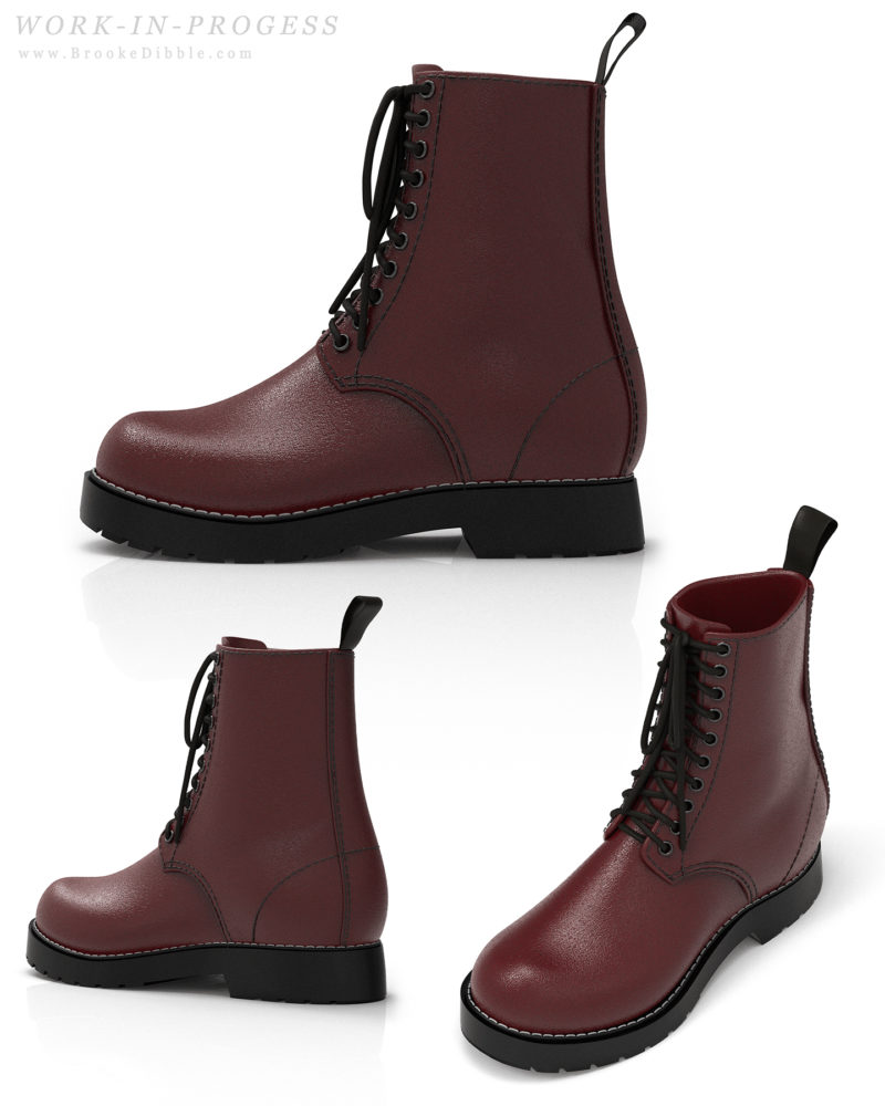 2018 | Digital boot model - work in progress