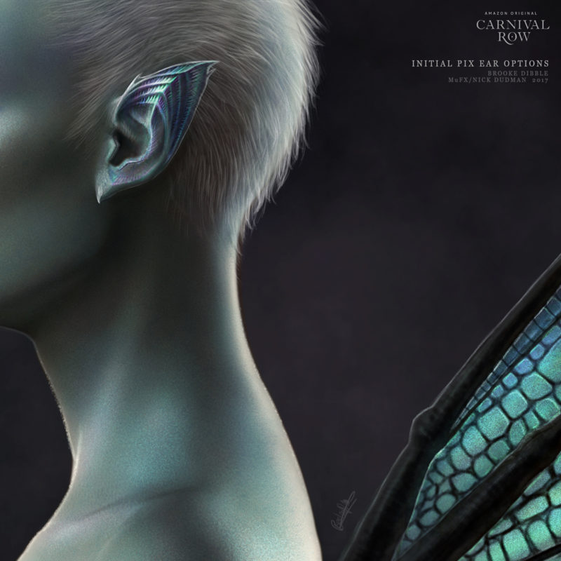 2017 | Carnival Row | Concept Art - MuFX dept. | Ear options