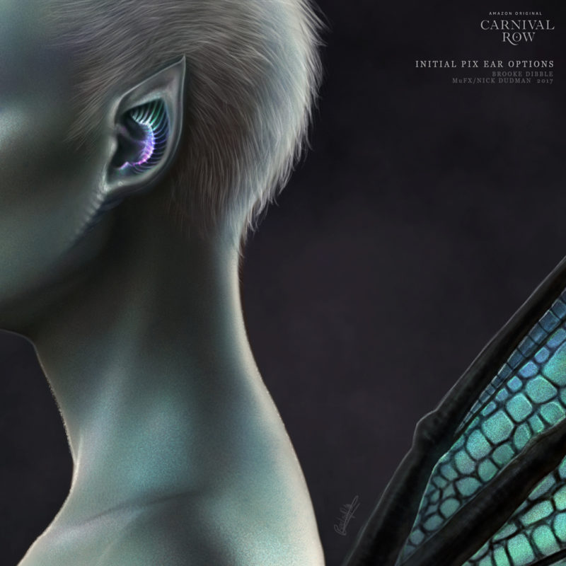 2017 | Carnival Row | Concept Art - MuFX dept. | Ear options