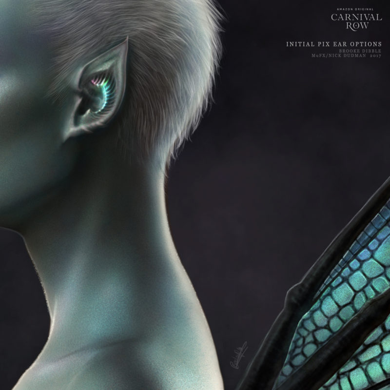 2017 | Carnival Row | Concept Art - MuFX dept. | Ear options