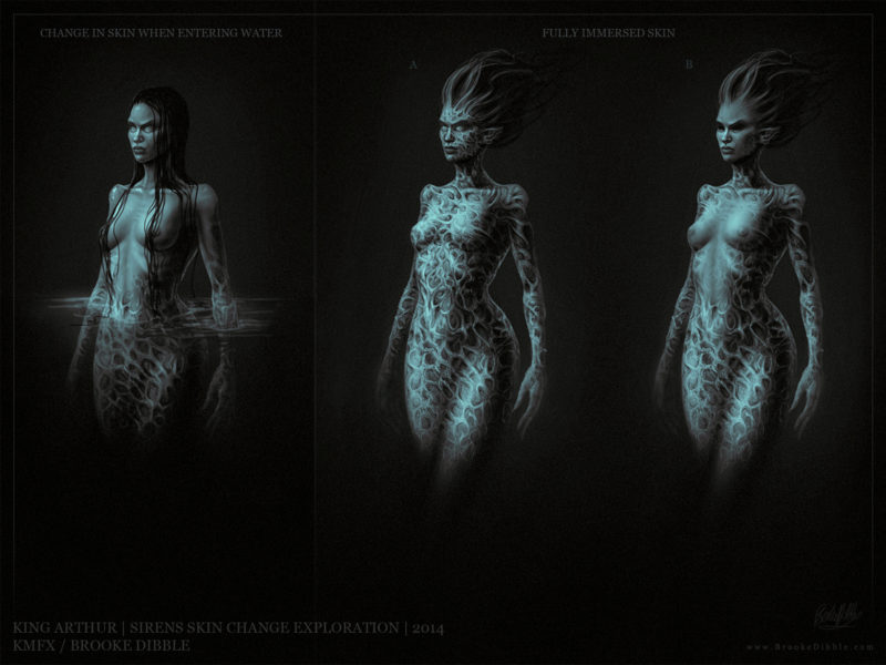 King Arthur | 2014 | Sirens concepts for MuFX dept