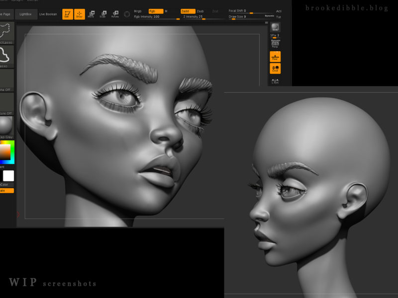 2017 | Character model WIP