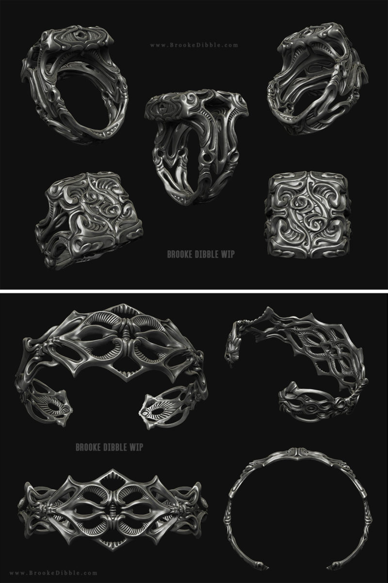 ARCANIQUE jewellery models 2014