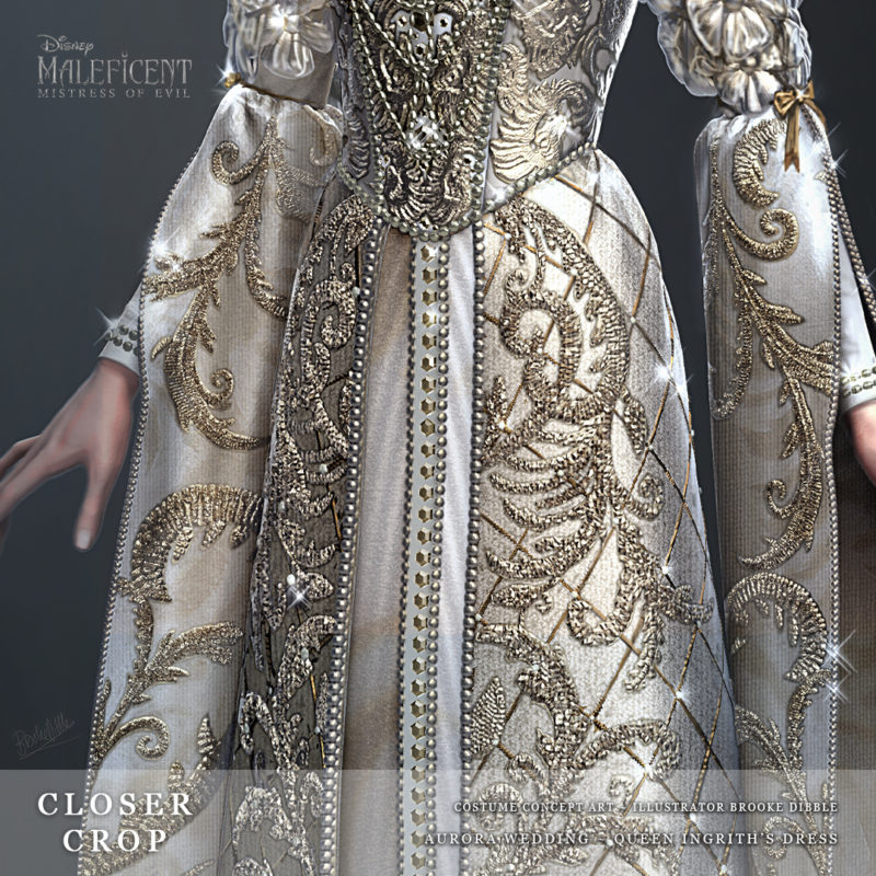 2018 | Maleficent: Mistress of Evil - costume concept design for Ellen Mirojnik | Aurora