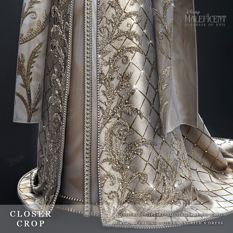 2018 | Maleficent: Mistress of Evil - costume concept design for Ellen Mirojnik | Aurora